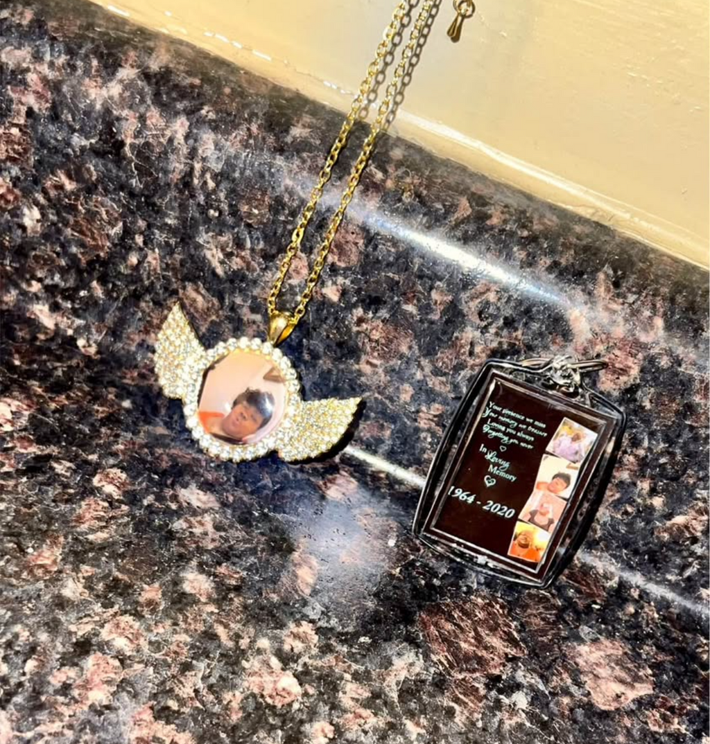 Custom Memorial Jewelry Necklaces and Keychains