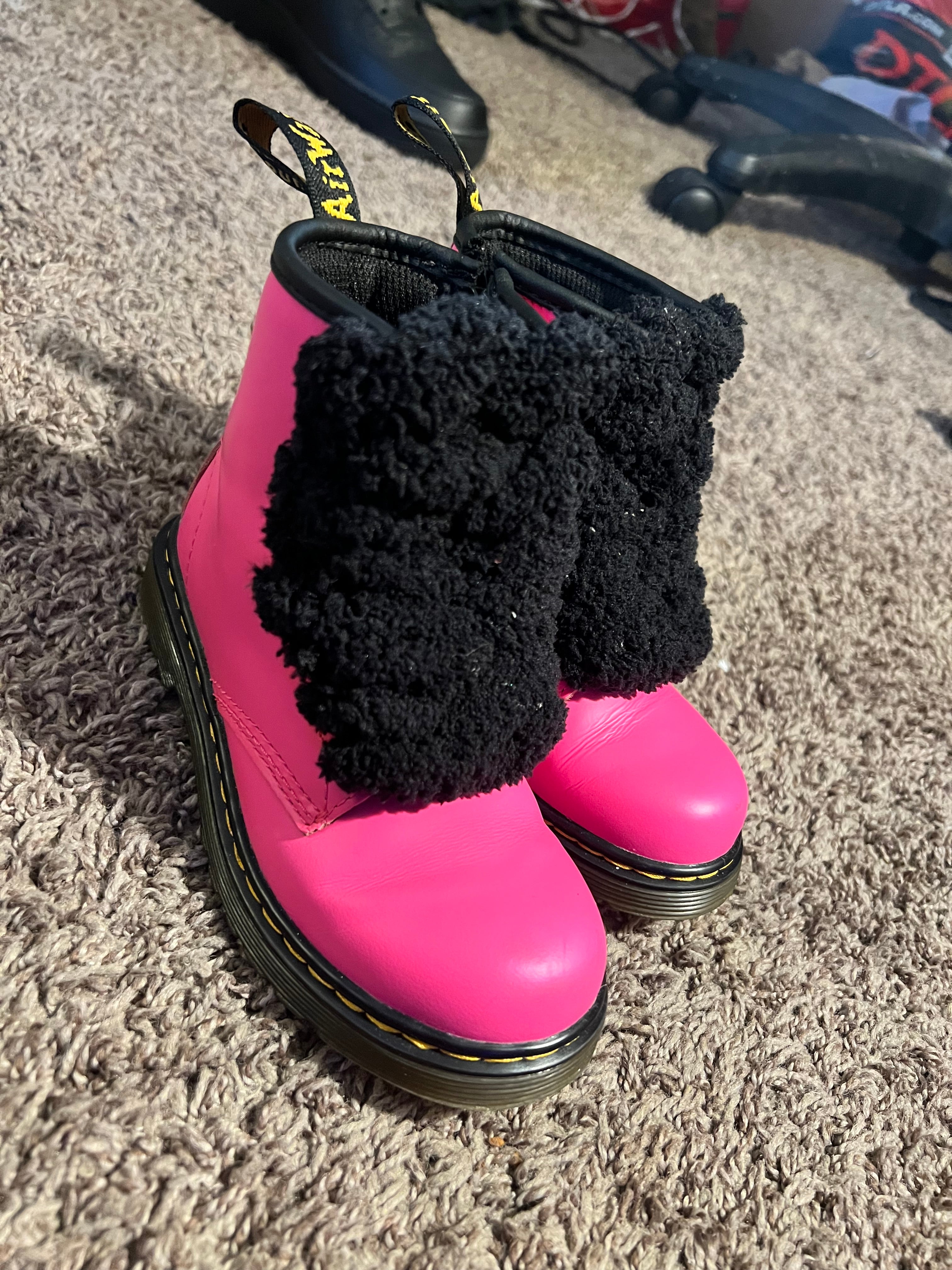 Custom Pink Boots 11c