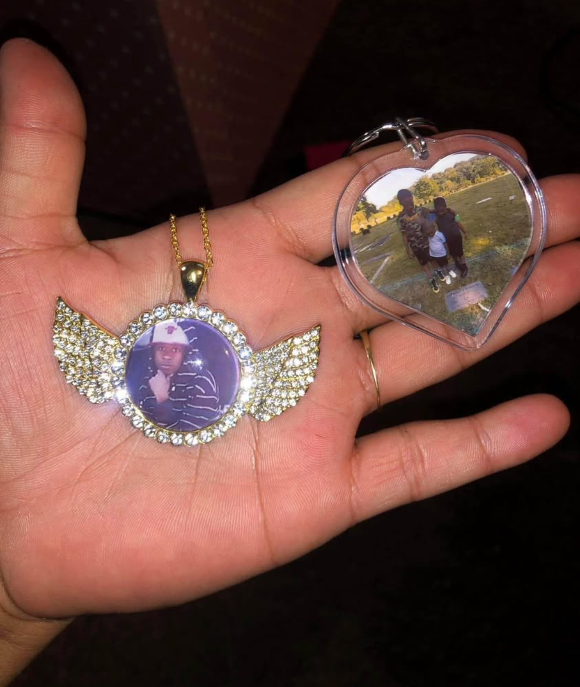 Custom Memorial Jewelry Necklaces and Keychains