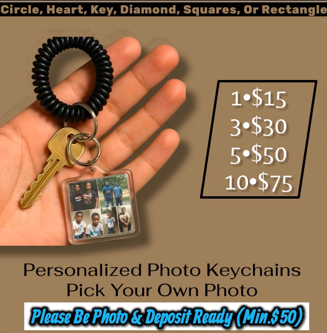Custom Photo Keychain