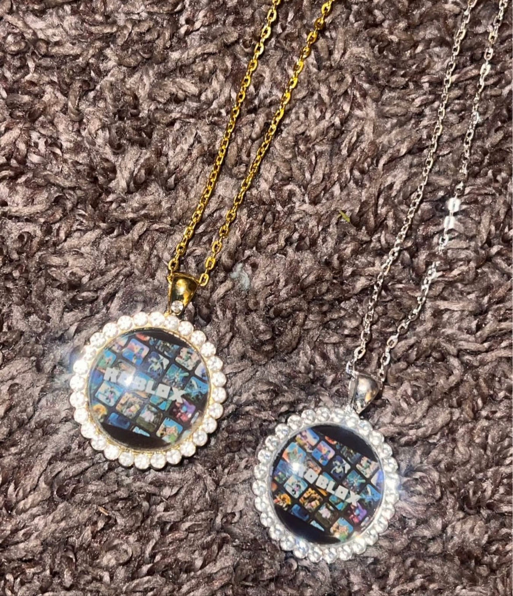 Roblox Themed Necklace