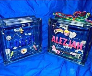 Custom Glass Name Light